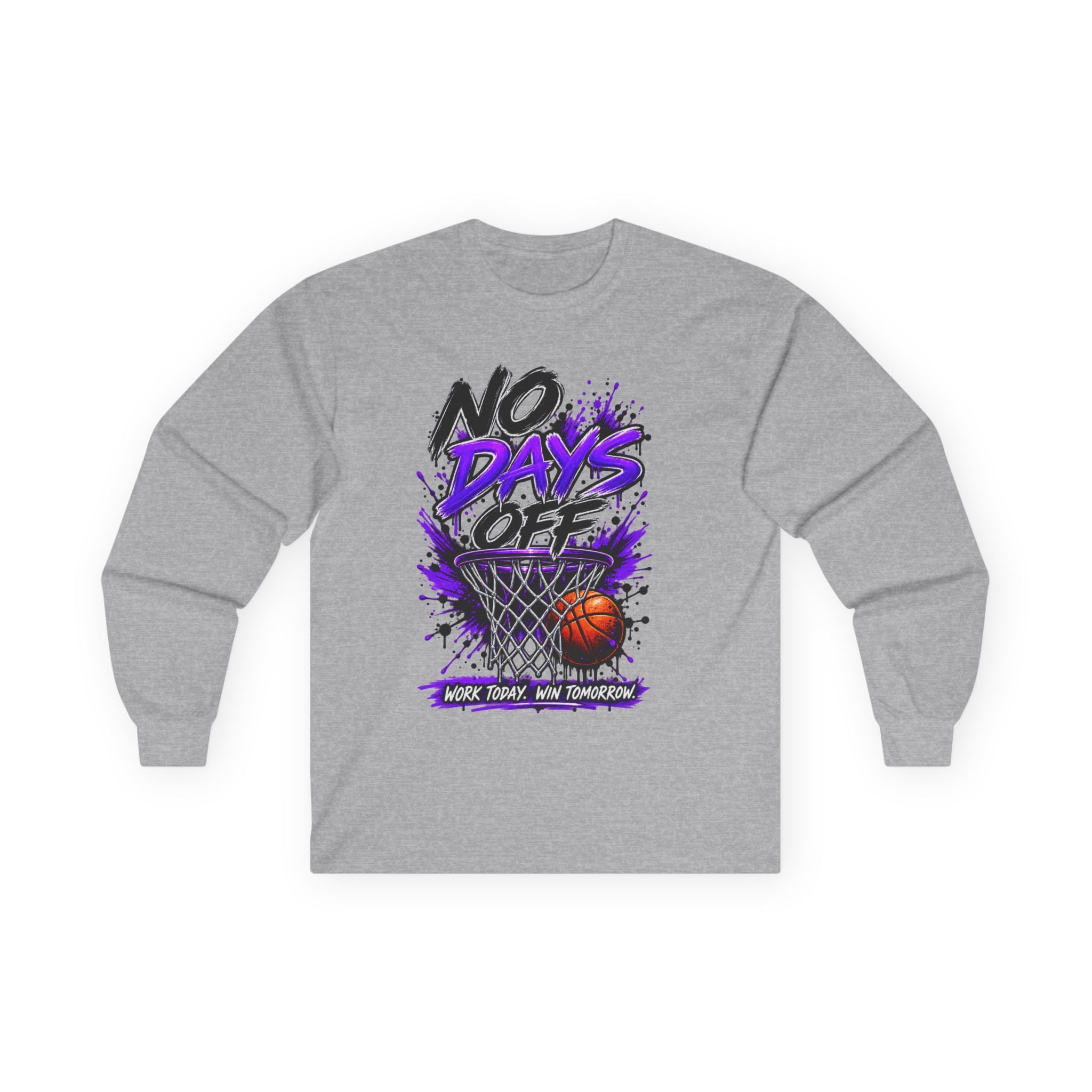 No Days Off Cotton Long Sleeve Tee