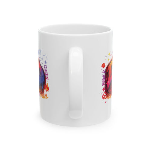 Aquarius Ceramic Mug, (11oz)