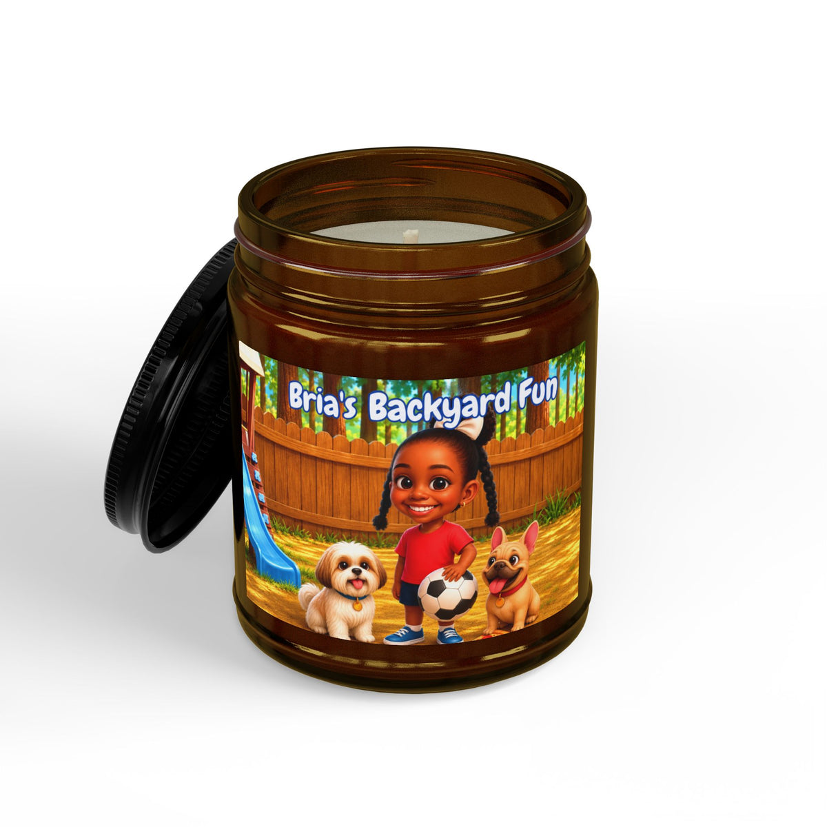 Bria’s Backyard Fun Soy Candle –4 oz & 9 oz