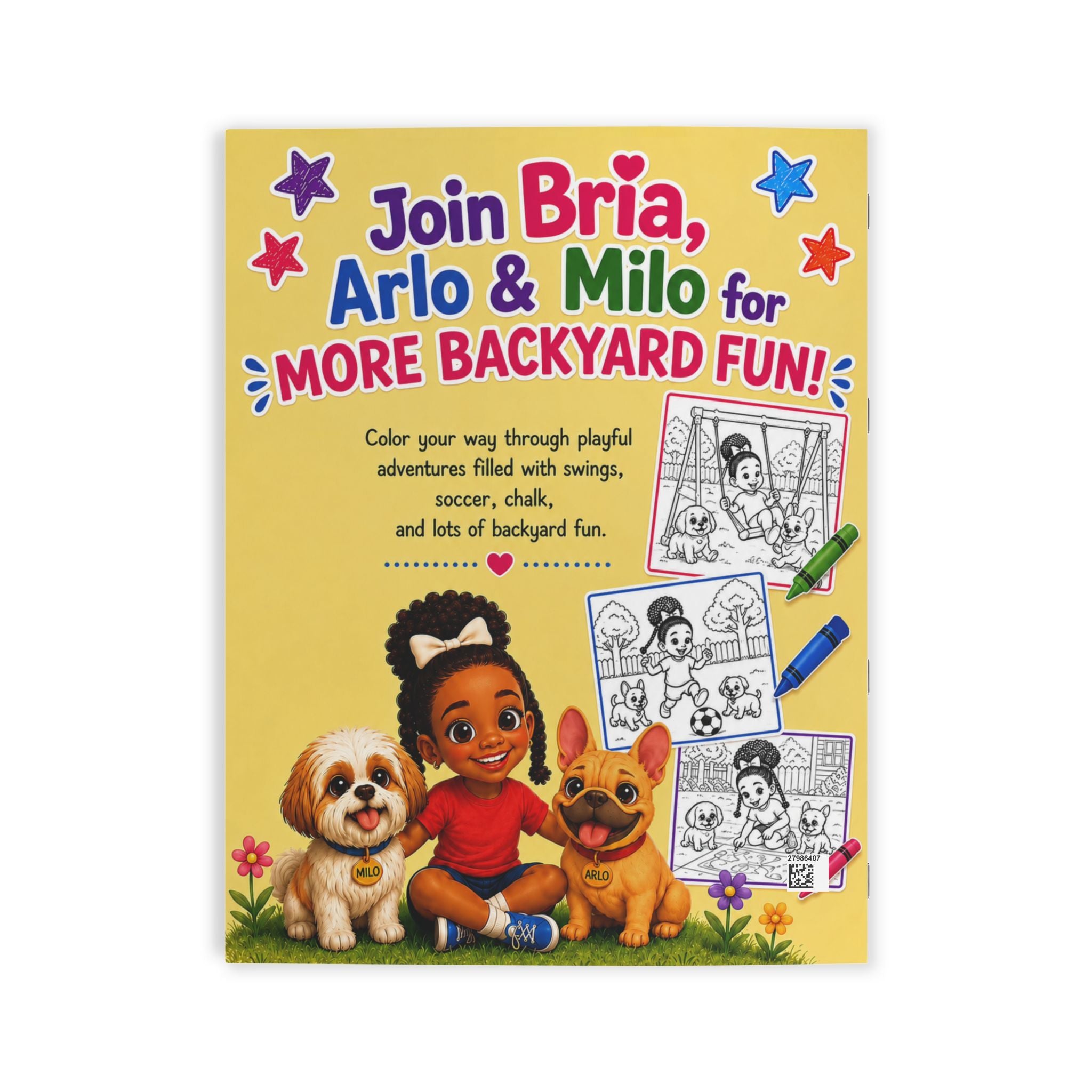 Bria’s Backyard Fun Coloring Book