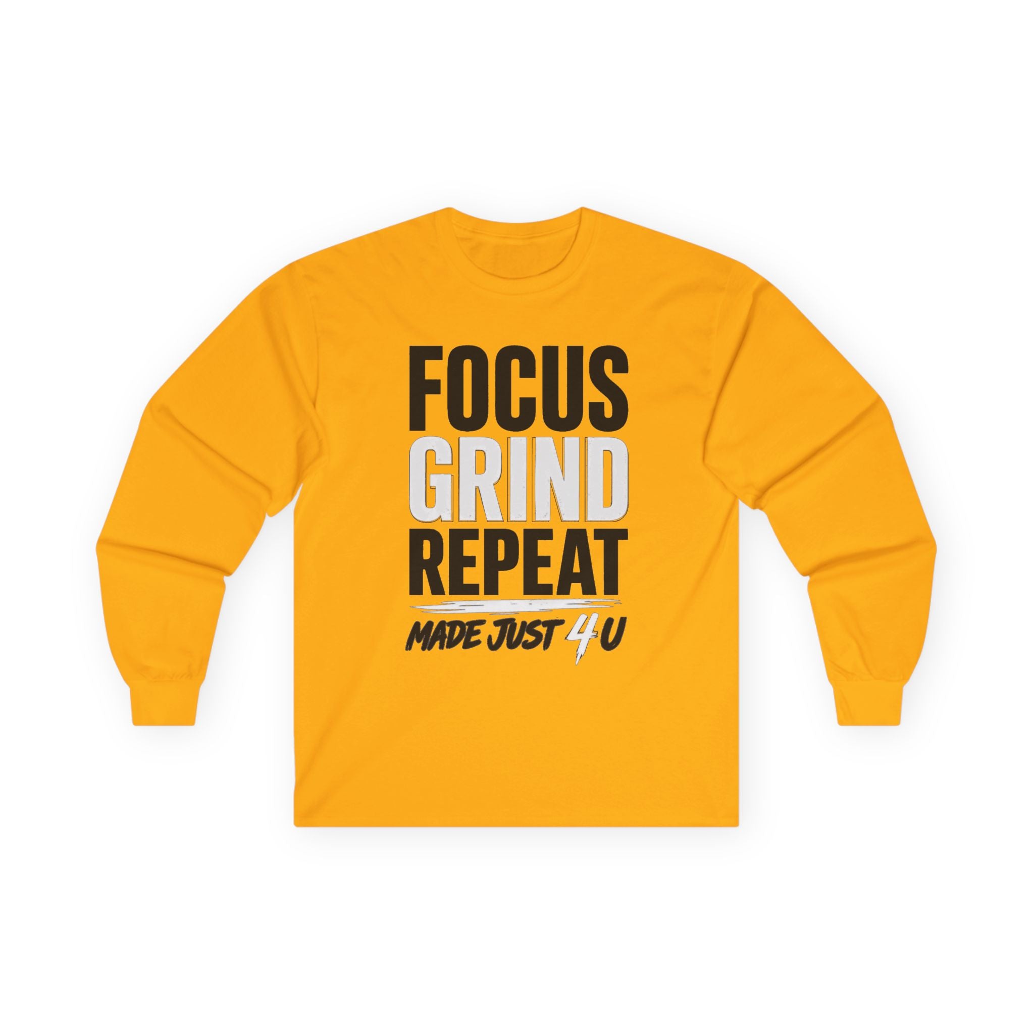 Focus Grind Repeat Long Sleeve Tee