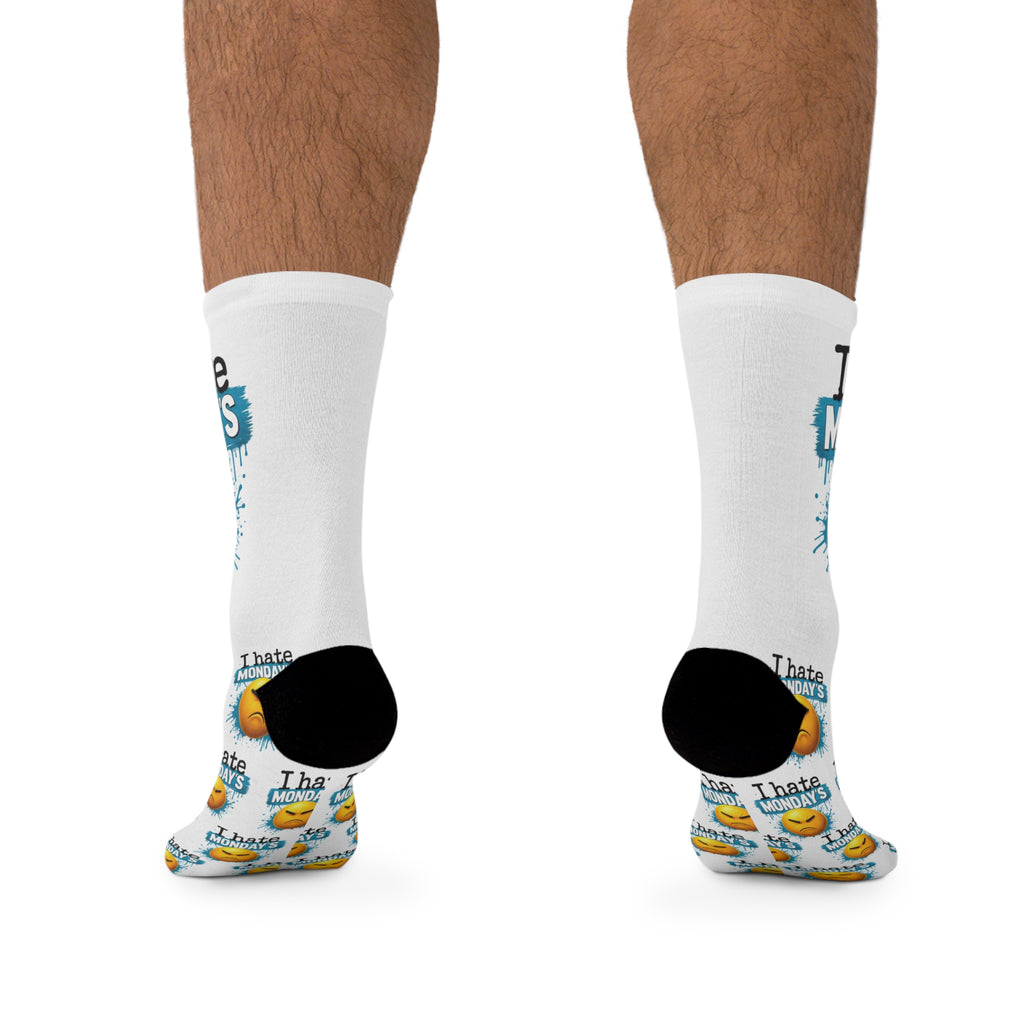 Unisex I Hate Monday’s Poly Socks