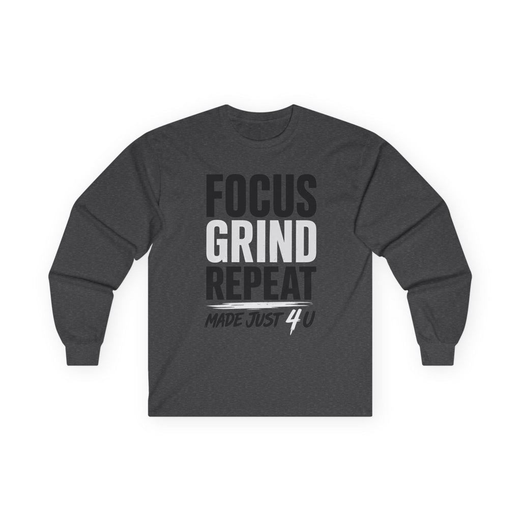 Focus Grind Repeat Long Sleeve Tee