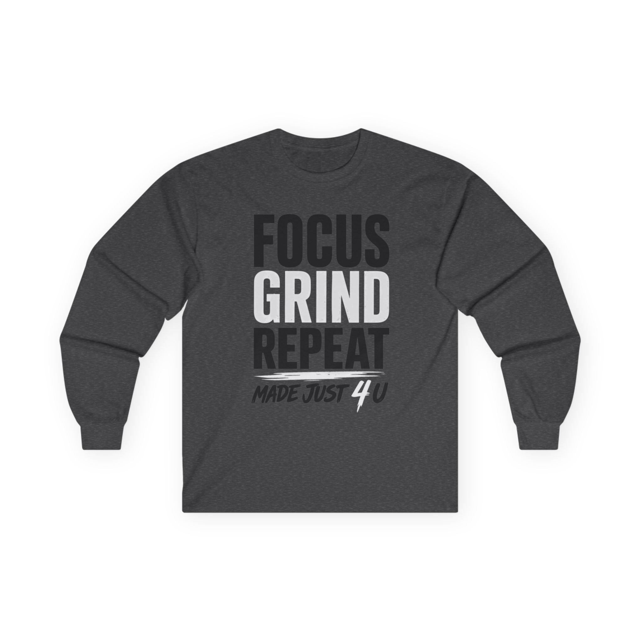Focus Grind Repeat Long Sleeve Tee