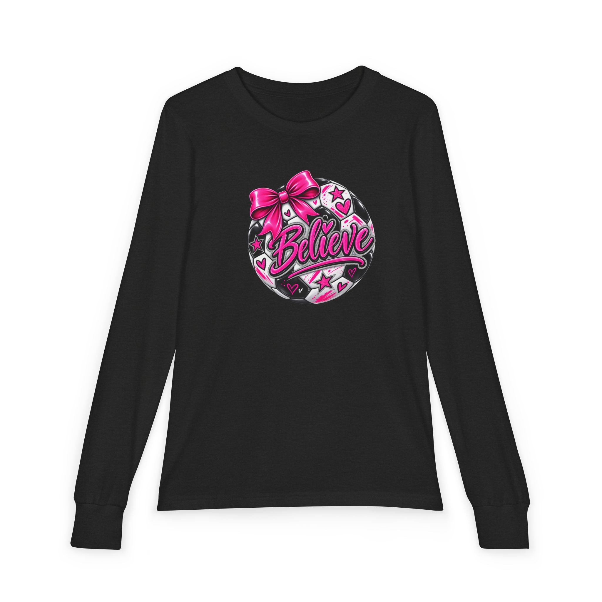 Believe Jersey Long Sleeve Tee