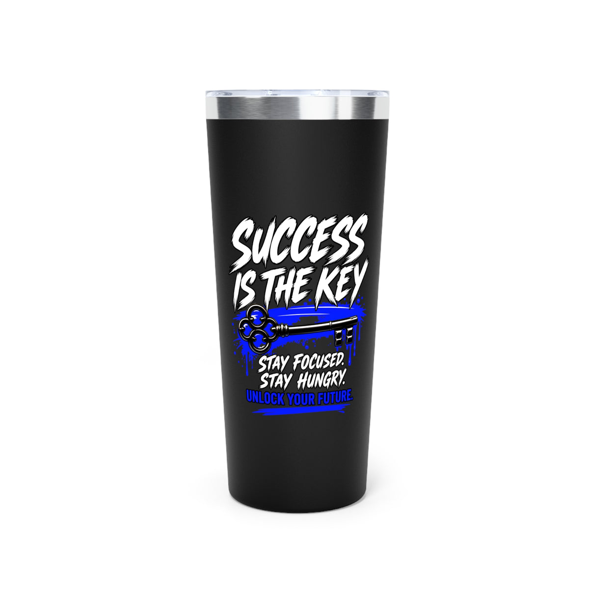 Success is The Key 22 oz Copper Vacuum Insulated Tumblers