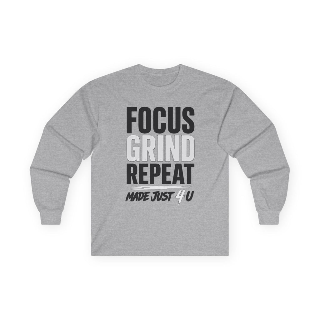 Focus Grind Repeat Long Sleeve Tee