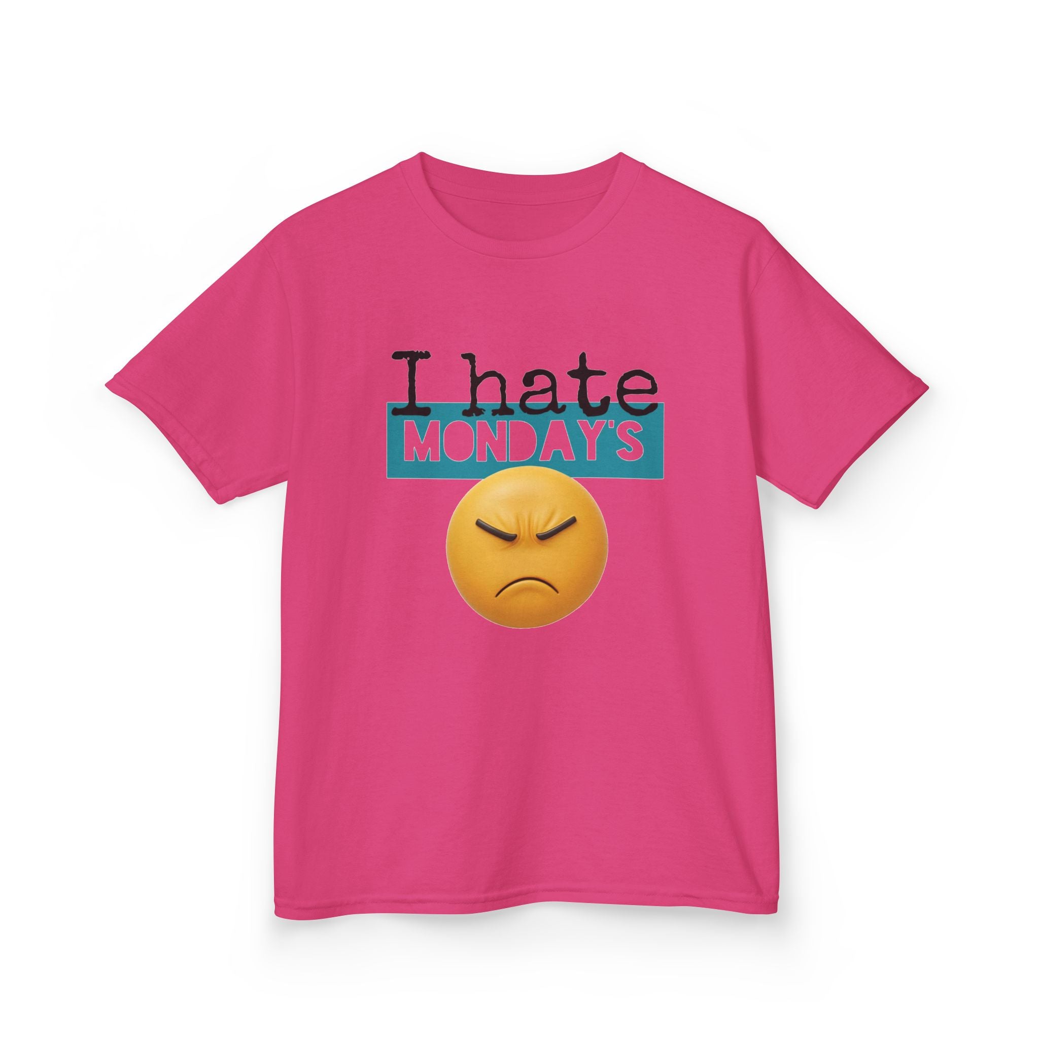 I Hate Mondays Kids Heavy Cotton T-Shirt