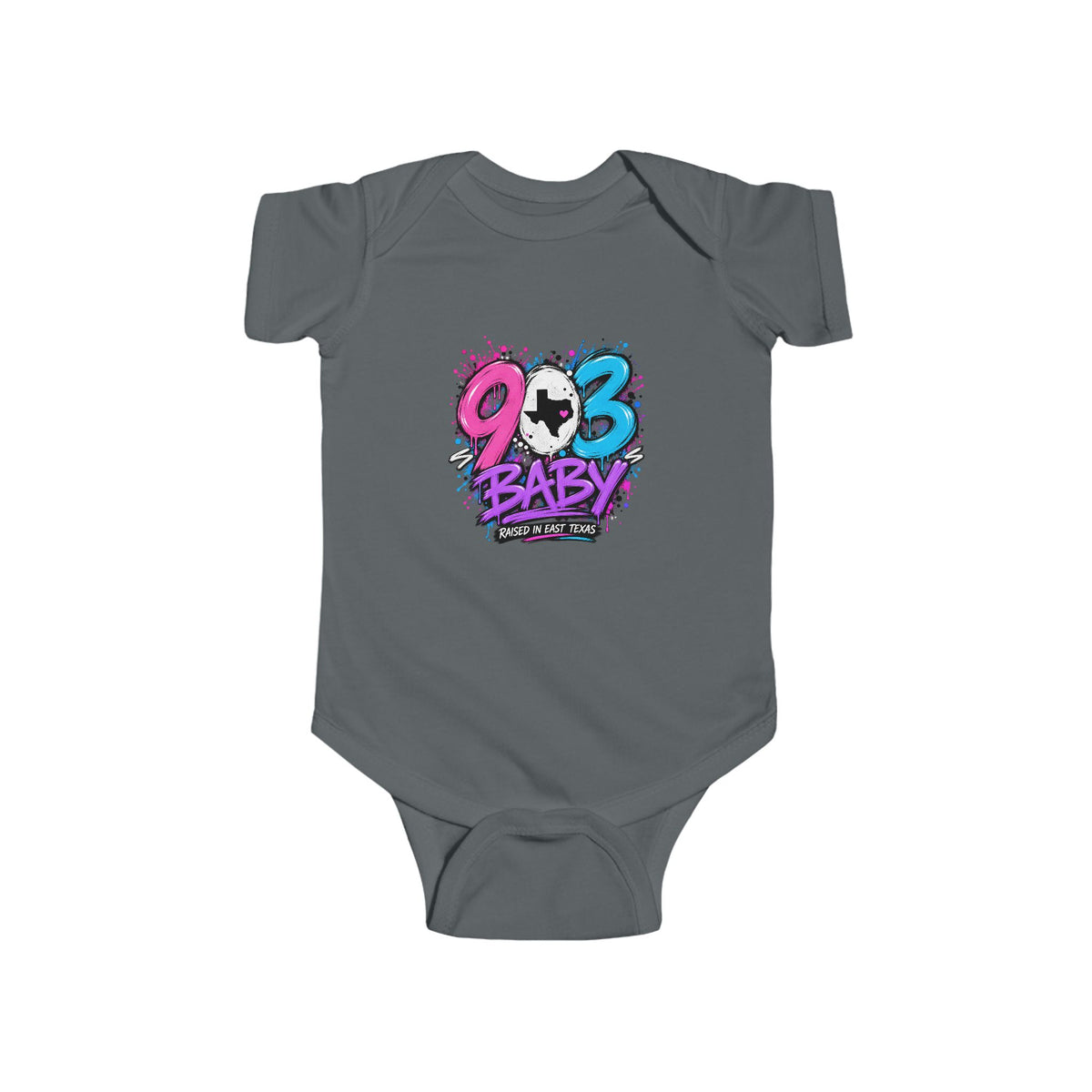 903 Baby – Raised in East Texas Infant Bodysuit