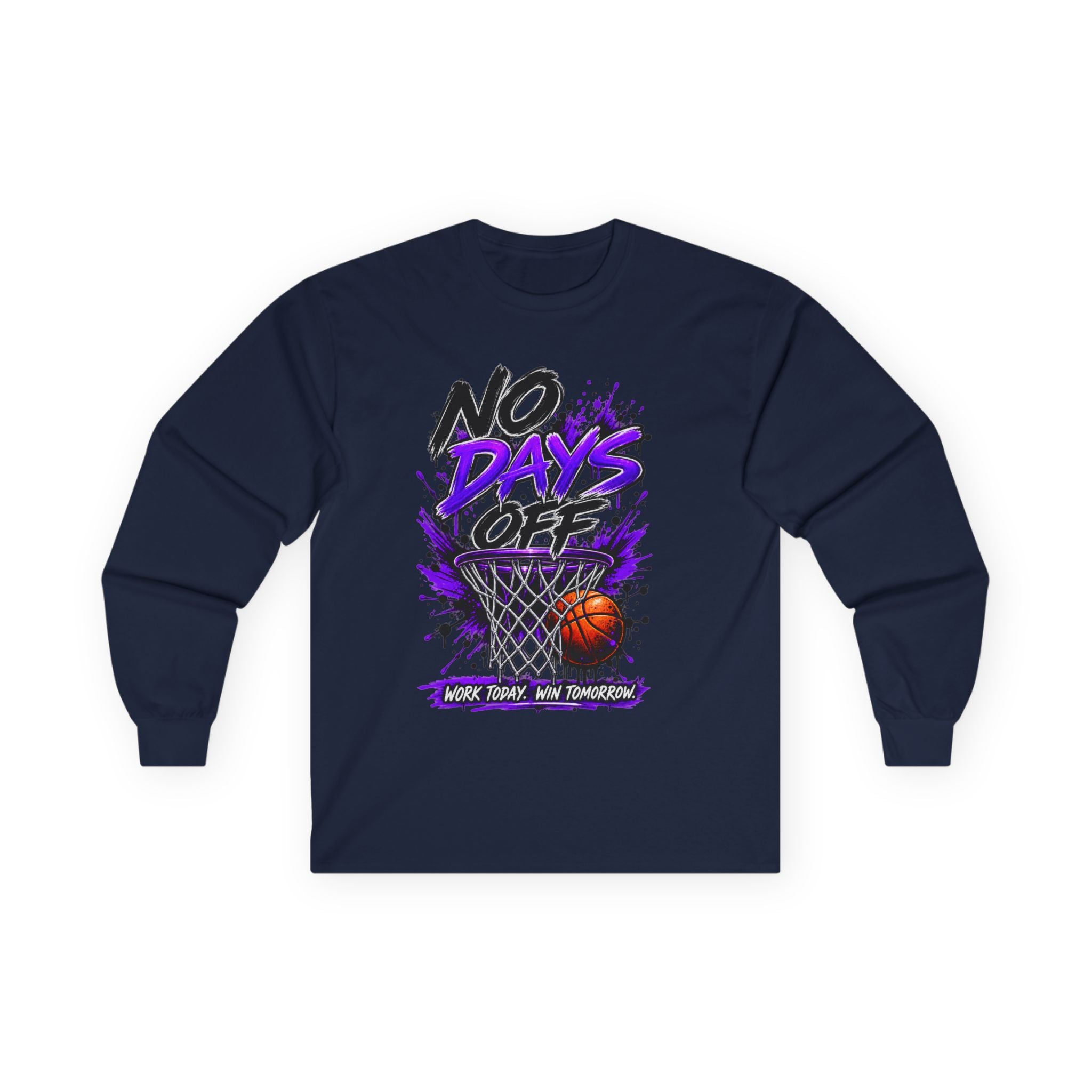 No Days Off Cotton Long Sleeve Tee