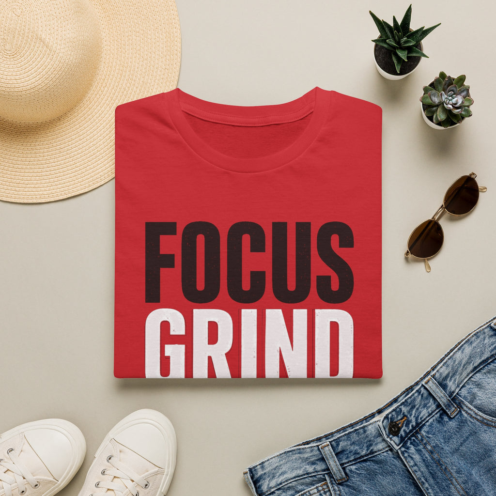 Focus Grind Repeat Unisex T-Shirt