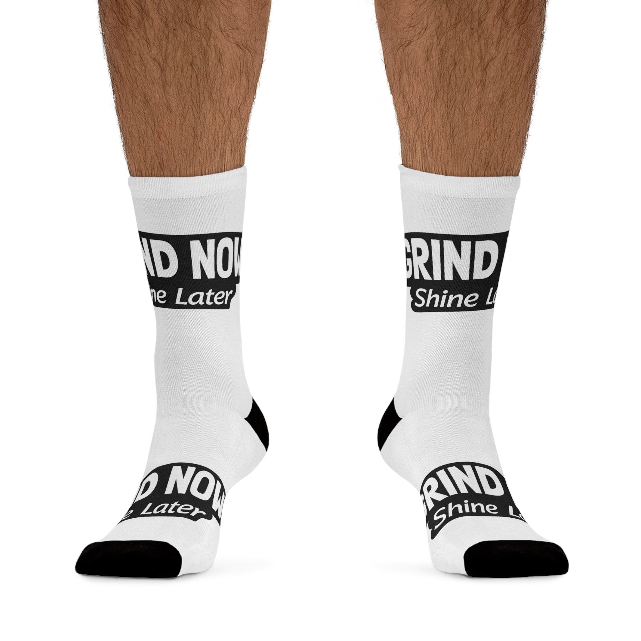 Grind Now Shine Later Poly Socks
