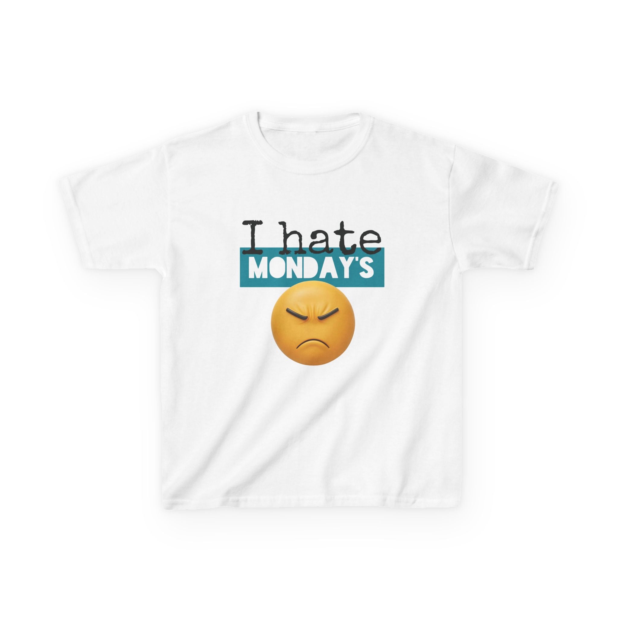 I Hate Mondays Kids Heavy Cotton T-Shirt