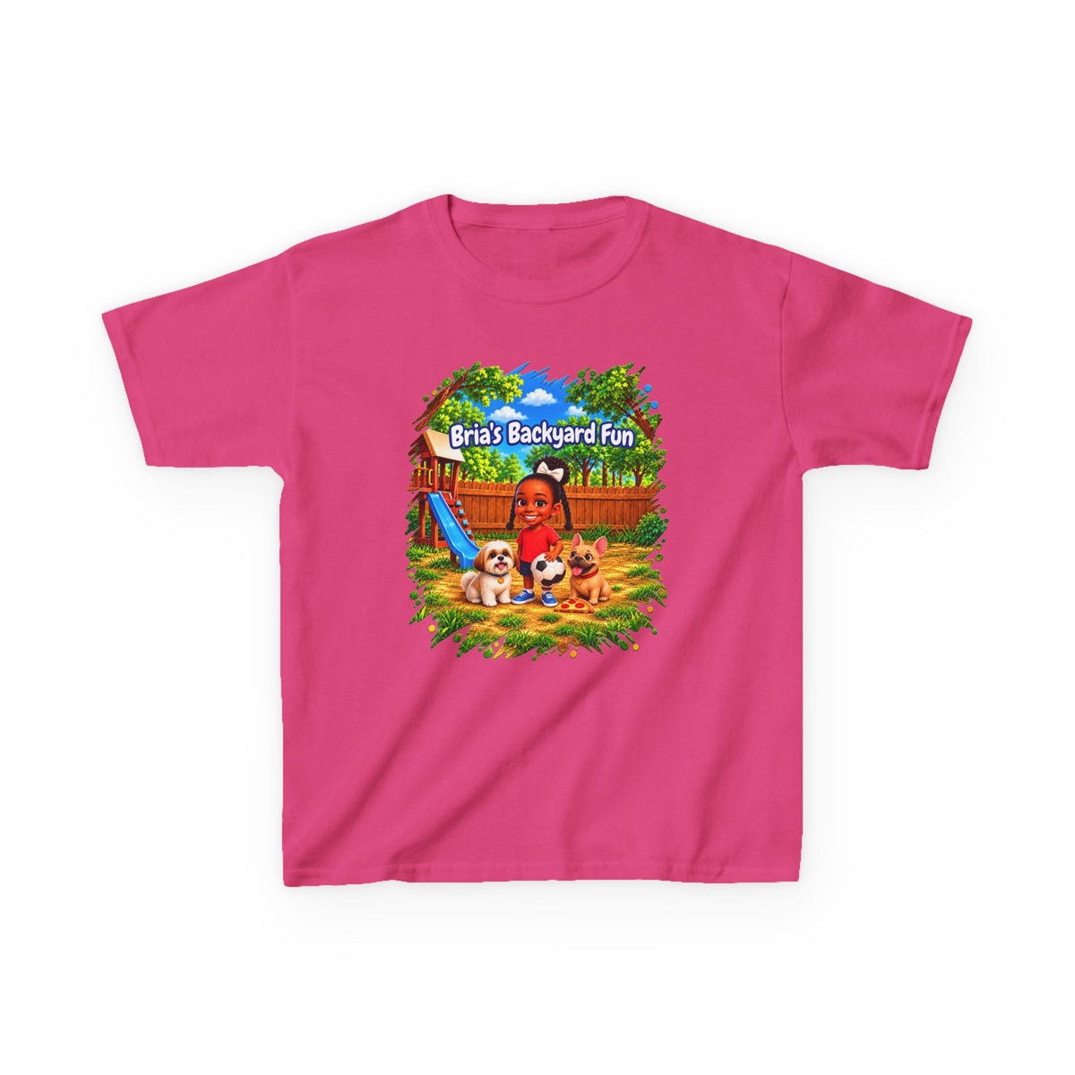 Bria’s Backyard Fun Kids T-Shirt