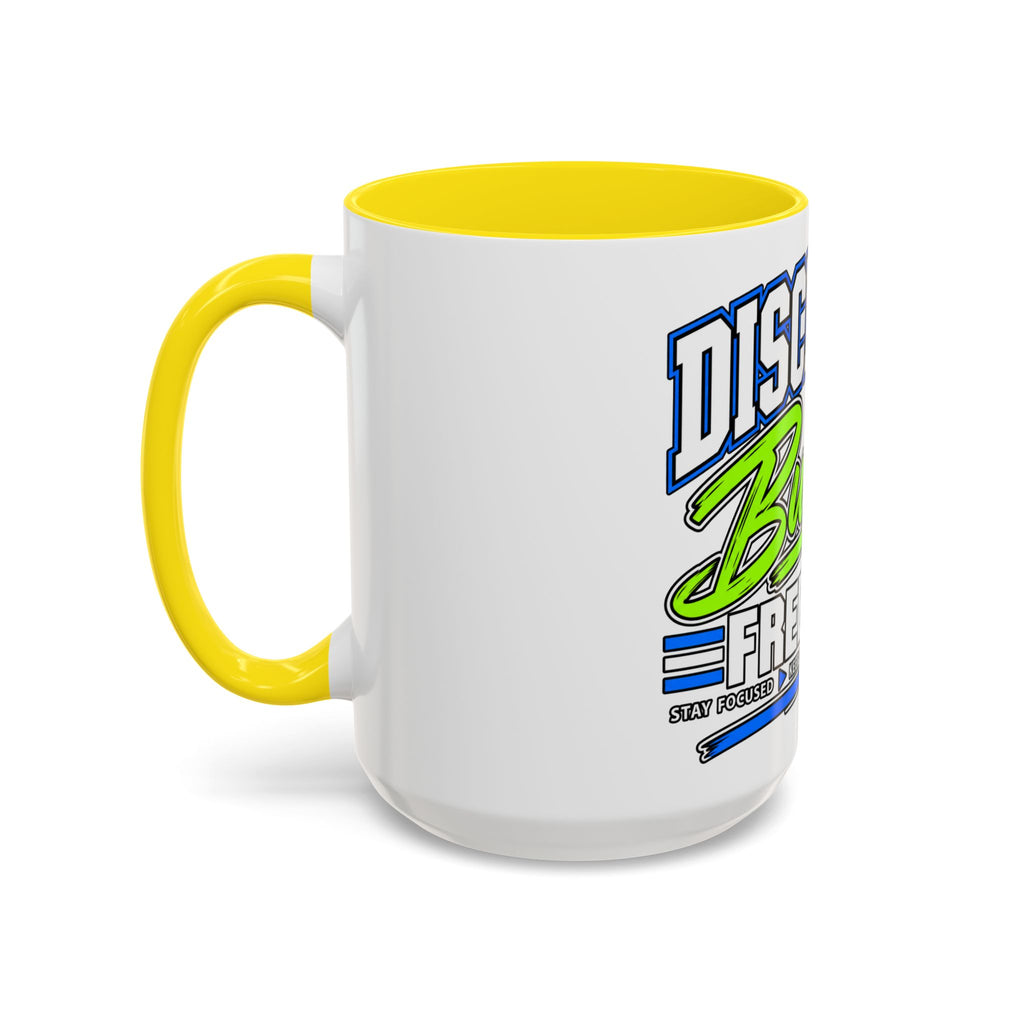 Discipline Builds Freedom Coffee Mug – Motivational Accent Mug (11/15oz)