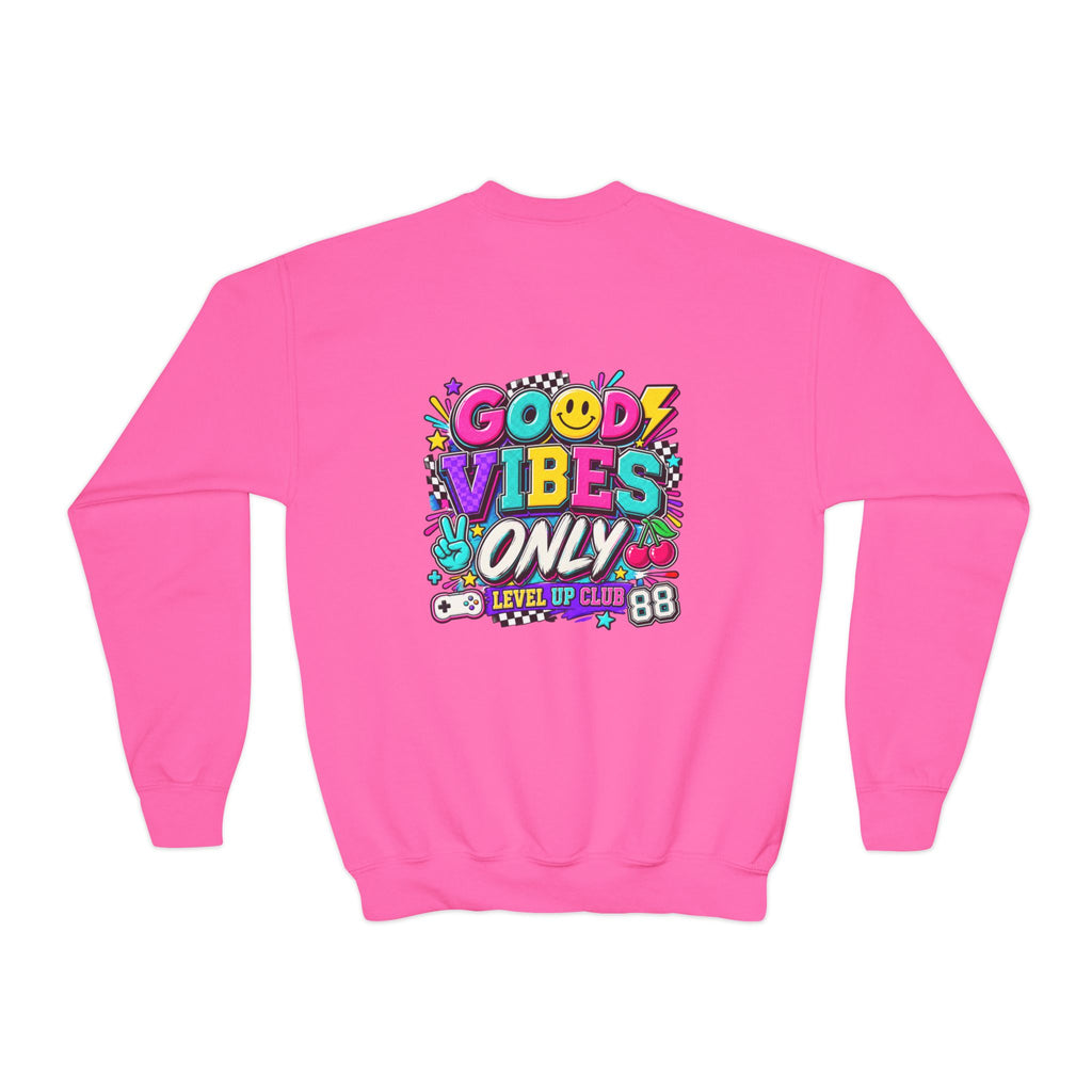 Good Vibes Youth Crewneck Sweatshirt