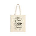 Be Proud of How Hard you are Trying Canvas Tote Bag