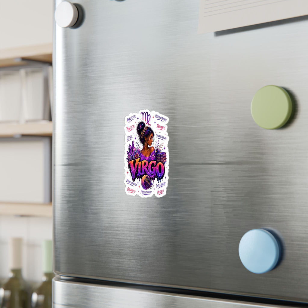 Virgo Zodiac Kiss-Cut Vinyl Decals