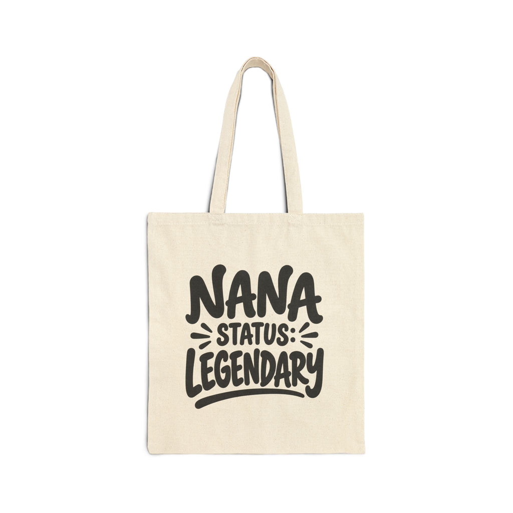 Nana Status: Legendary Canvas Tote Bag