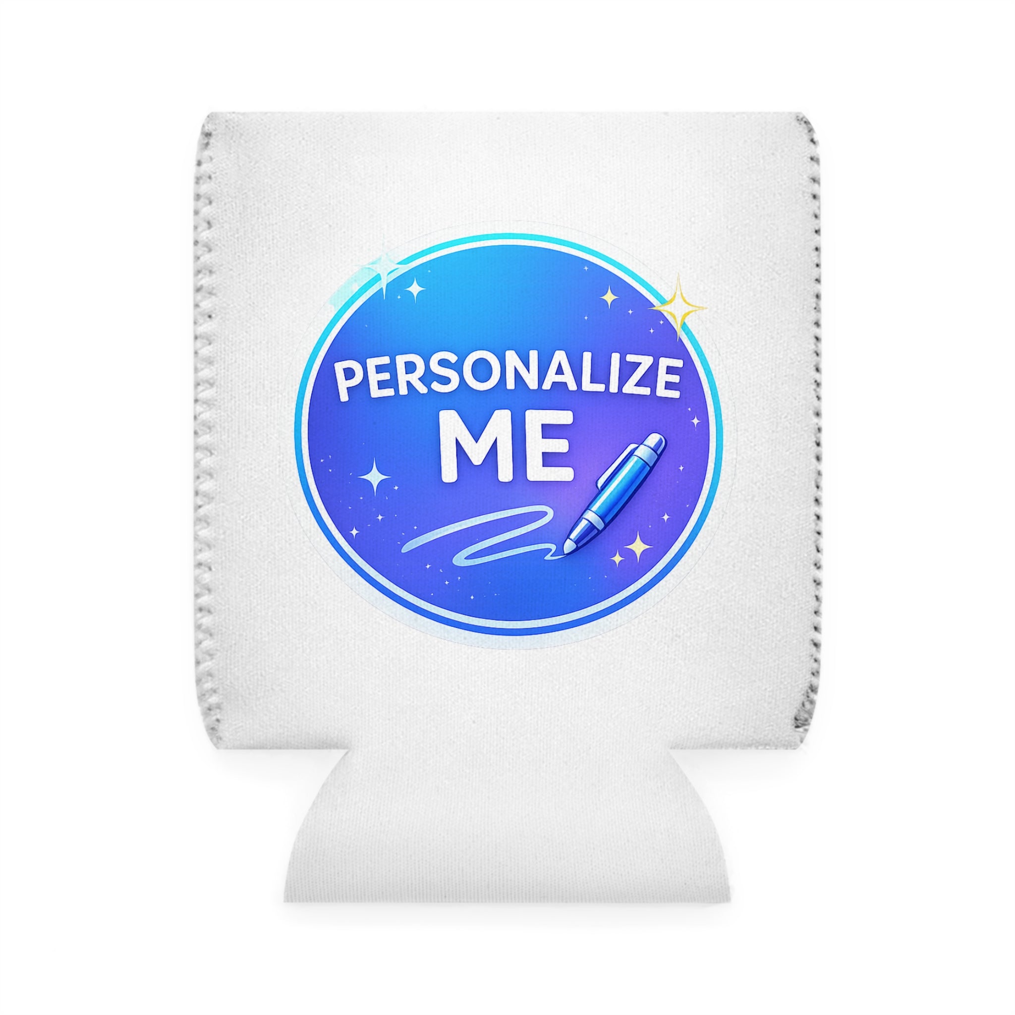 Personalize With a photo Can Cooler Sleeve