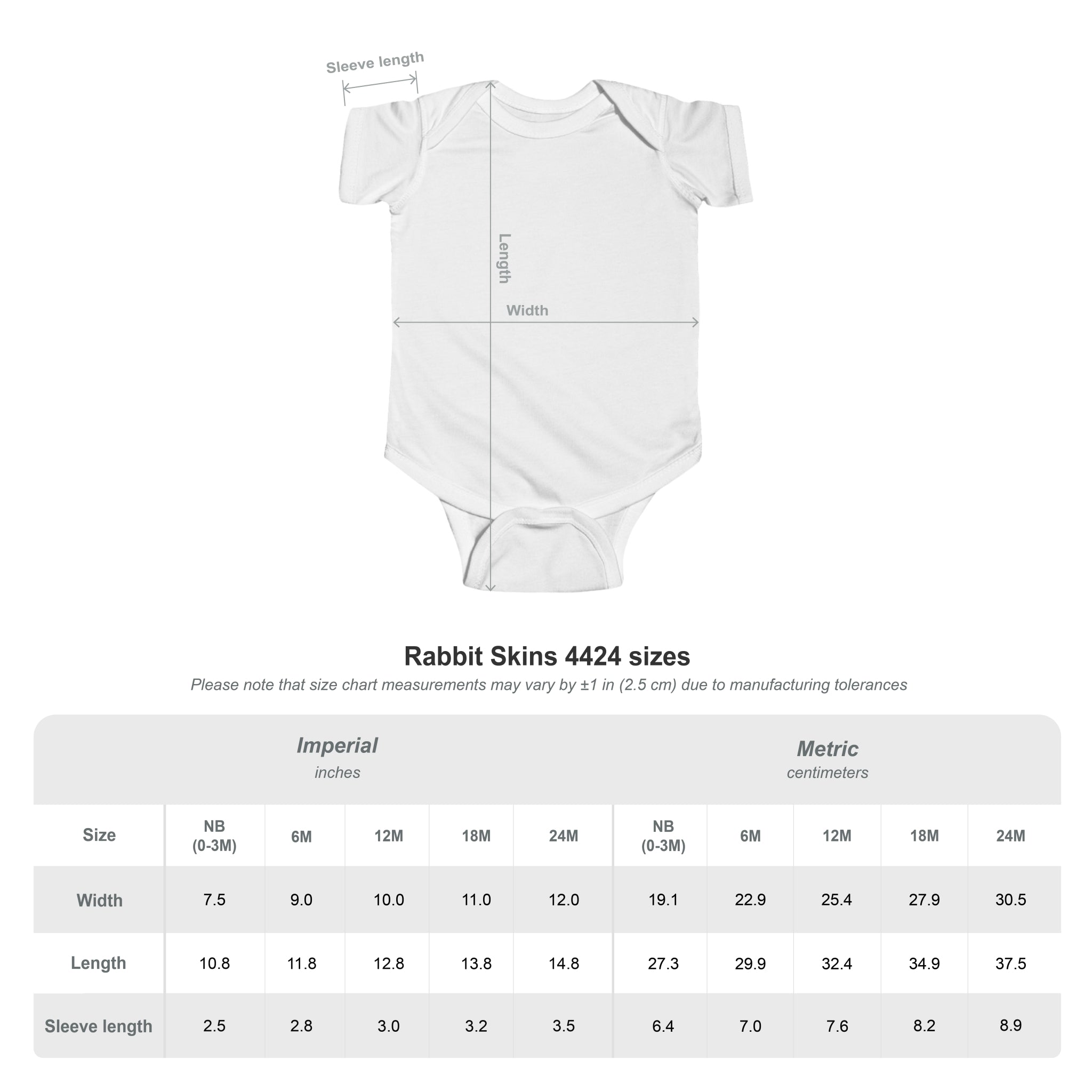 Little Personality Cute Baby Bodysuit