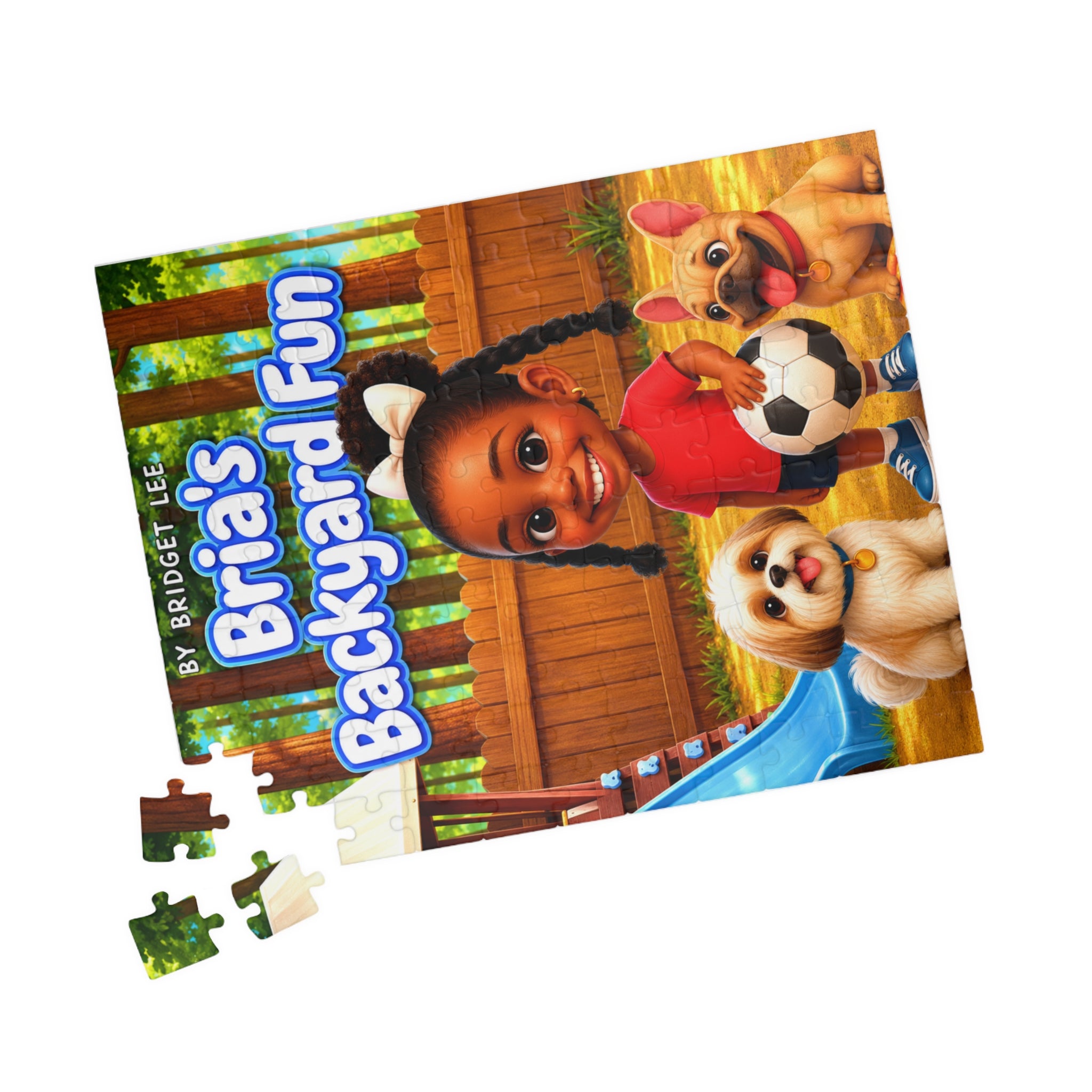 Bria's Backyard Fun 110-Piece Puzzle