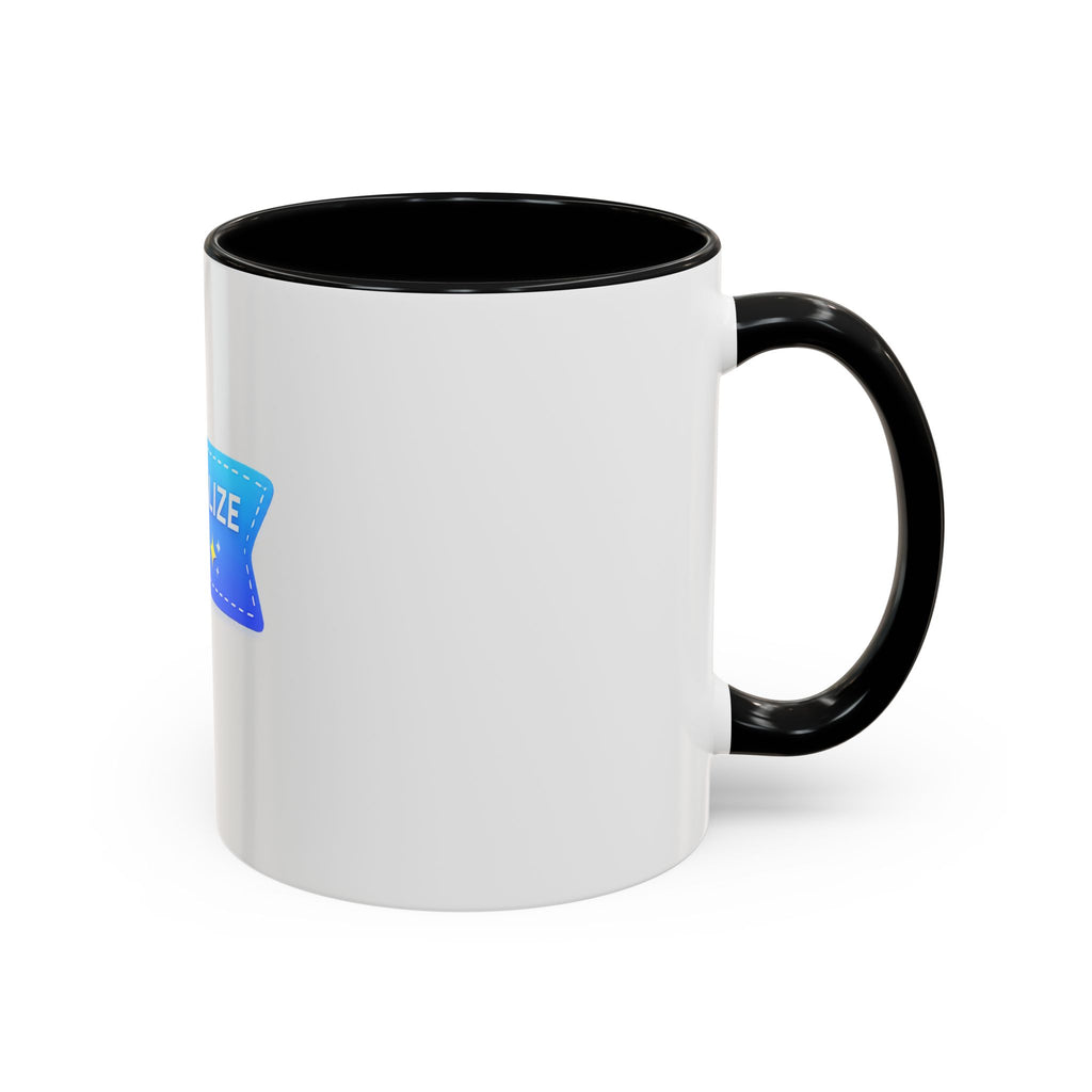 Personalized Accent Coffee Mug — Customizable 11/15oz Gift Mug
