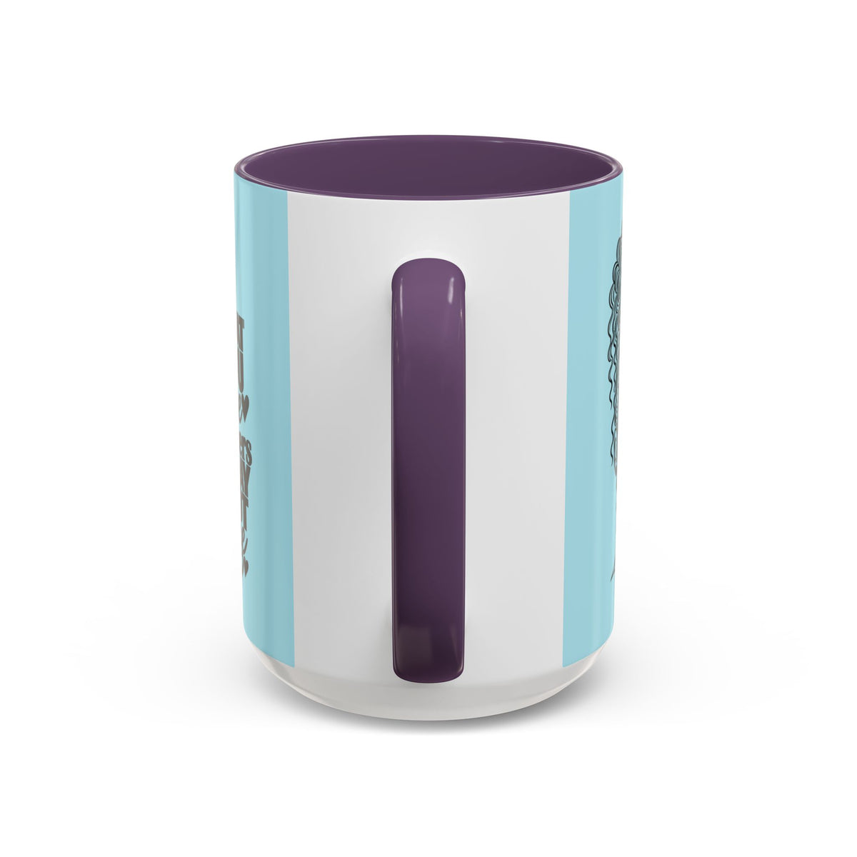 Accent Coffee Mug — "What You See Others May Not See" Inspirational Afrocentric Ceramic Mug