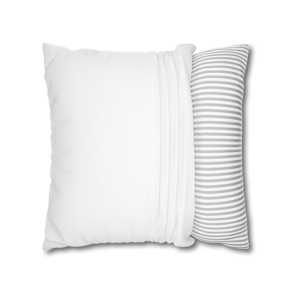 Decorative Pillow — "What You See Others May Not See" Black & White Inspirational Throw Pillow