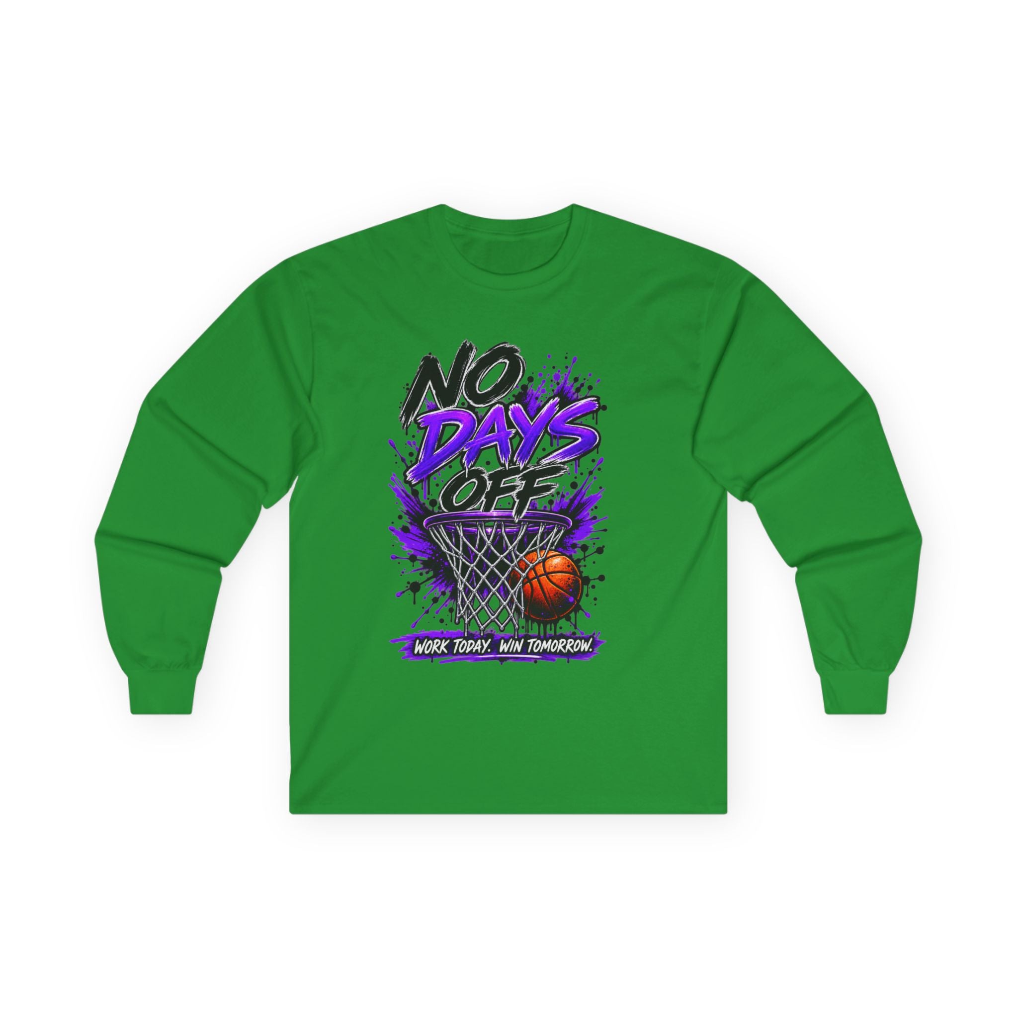 No Days Off Cotton Long Sleeve Tee