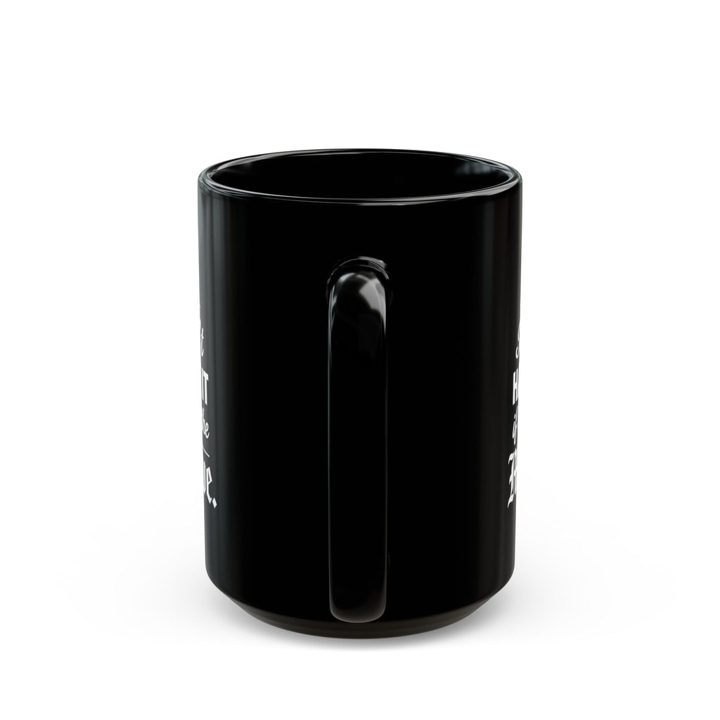 I Wouldn’t Have Made It Without the Man Above Black Ceramic Mug (11oz, 15oz)