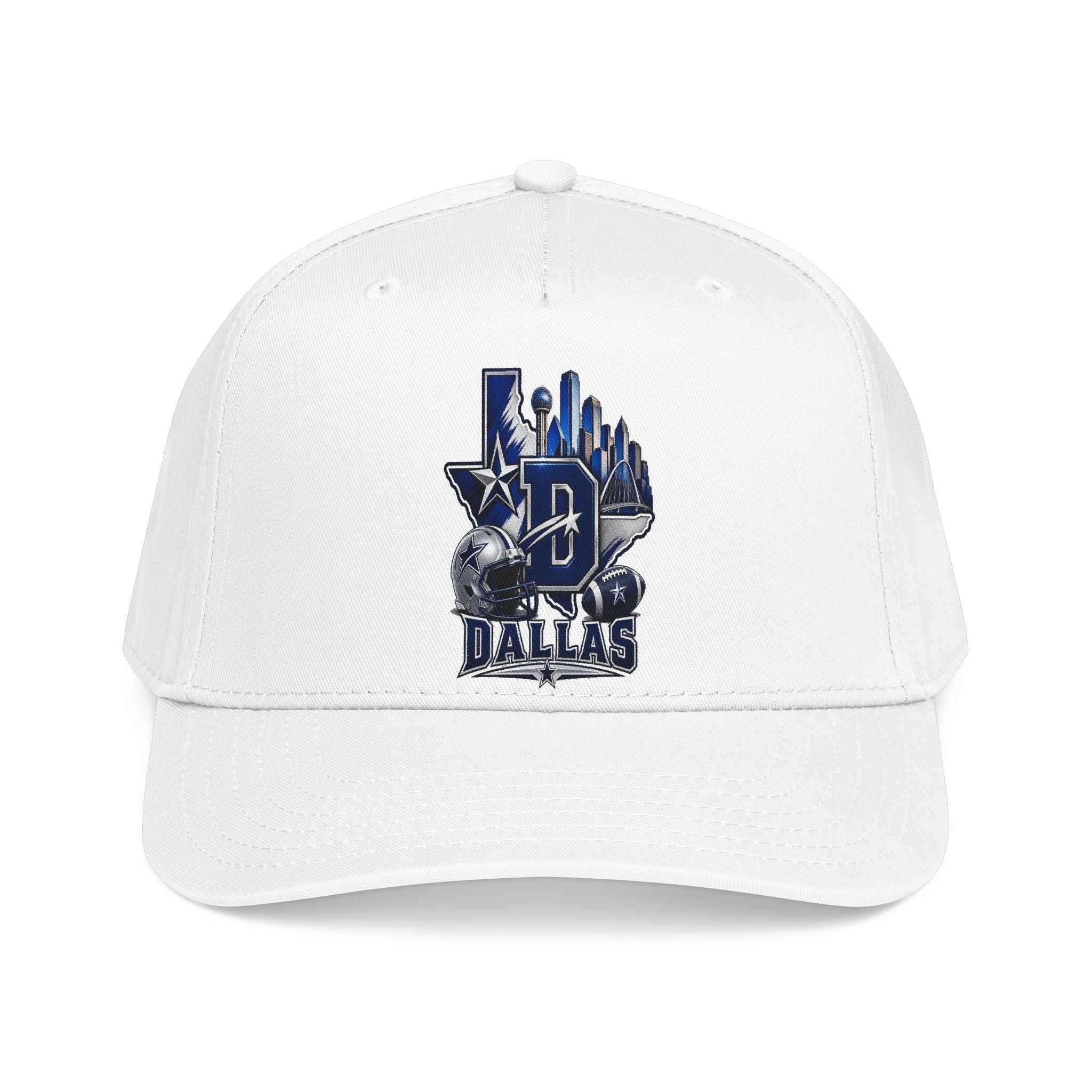Dallas Football Mid Profile Baseball Cap