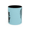 Accent Coffee Mug — "What You See Others May Not See" Inspirational Afrocentric Ceramic Mug