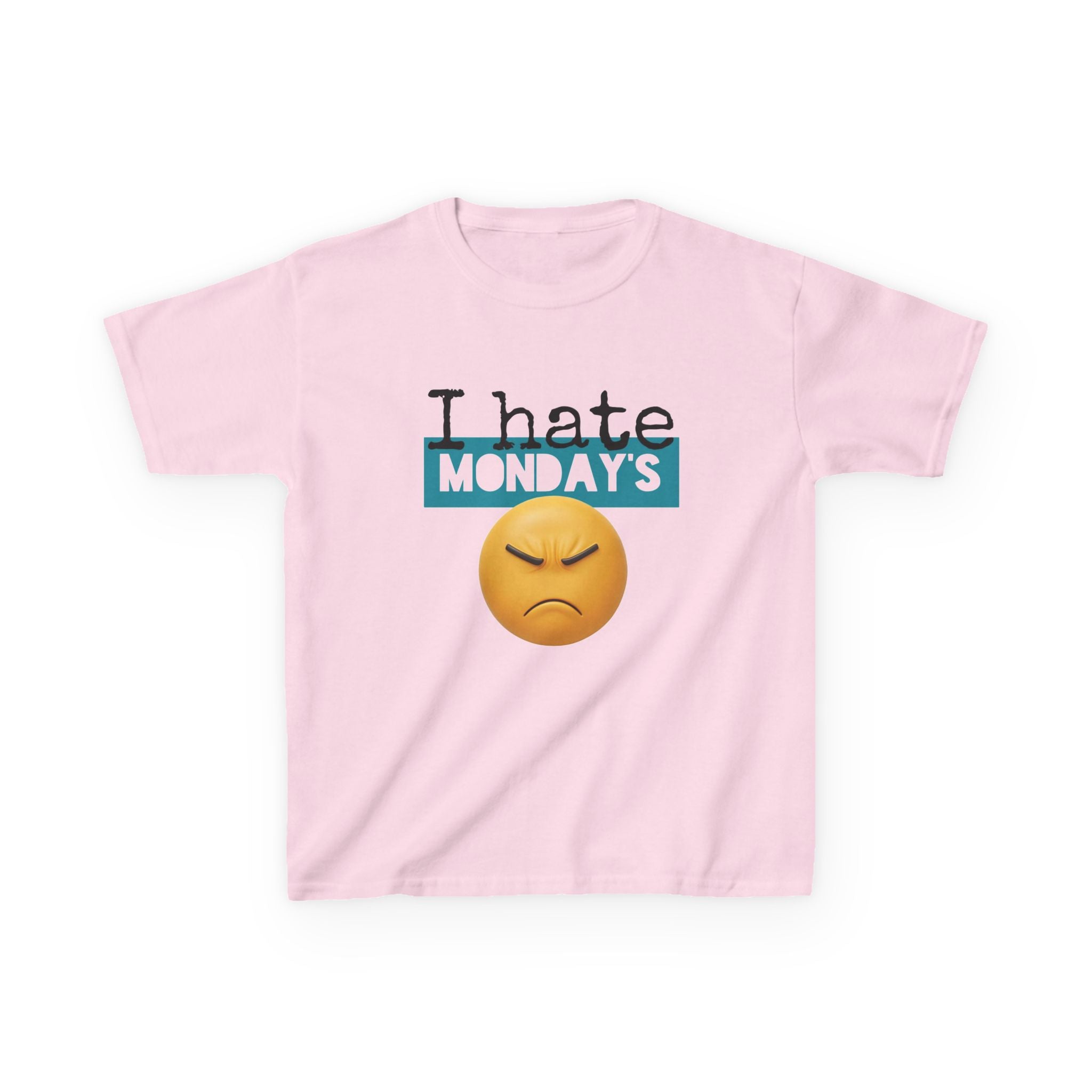 I Hate Mondays Kids Heavy Cotton T-Shirt