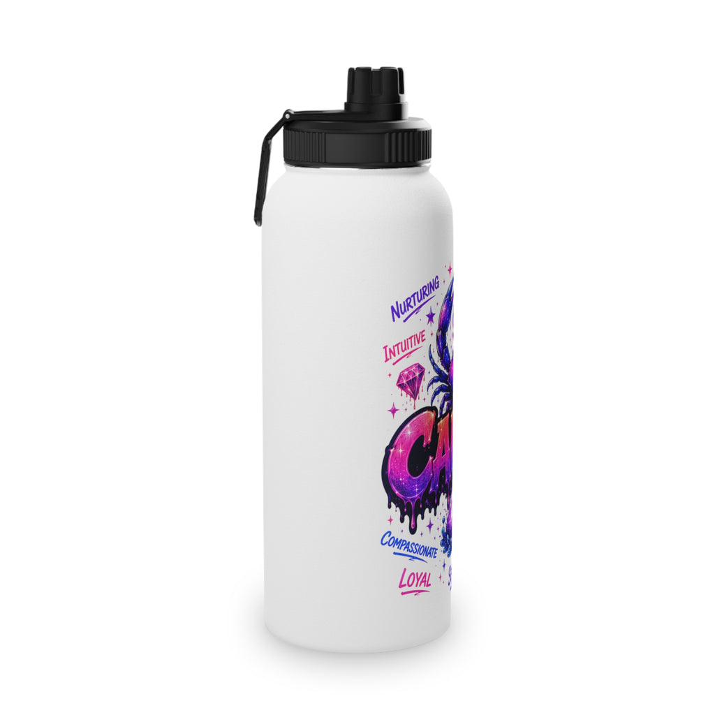Cancer Stainless Steel Water Bottle, Sports lids