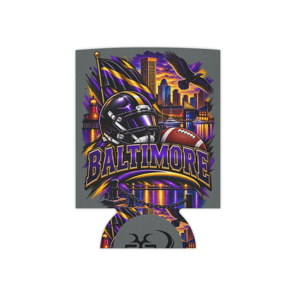 Baltimore Football Can Cooler Sleeve