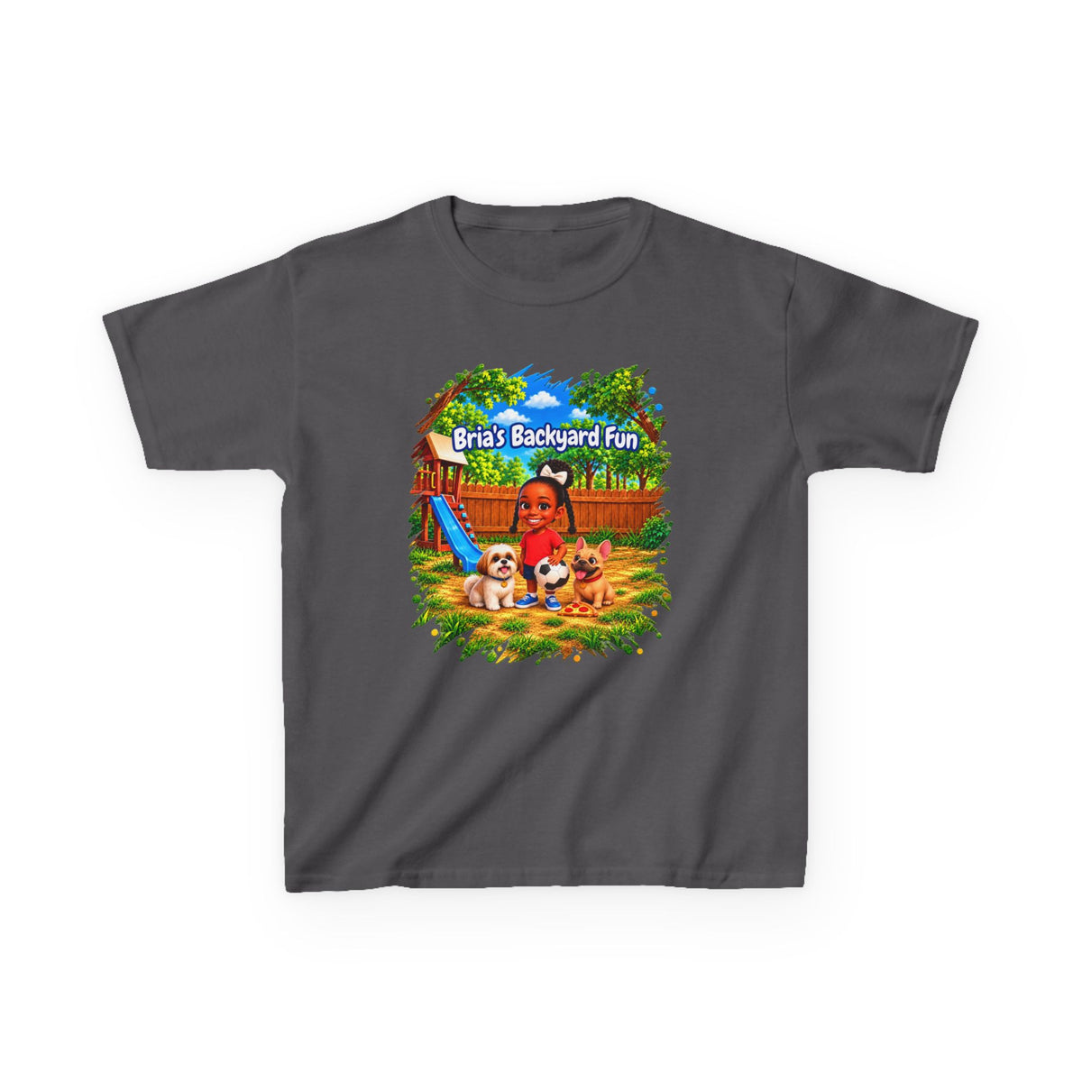 Bria’s Backyard Fun Kids T-Shirt