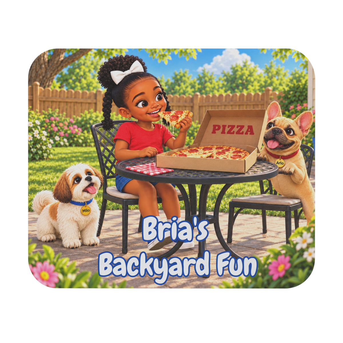 Bria’s Backyard Fun Mouse Pad