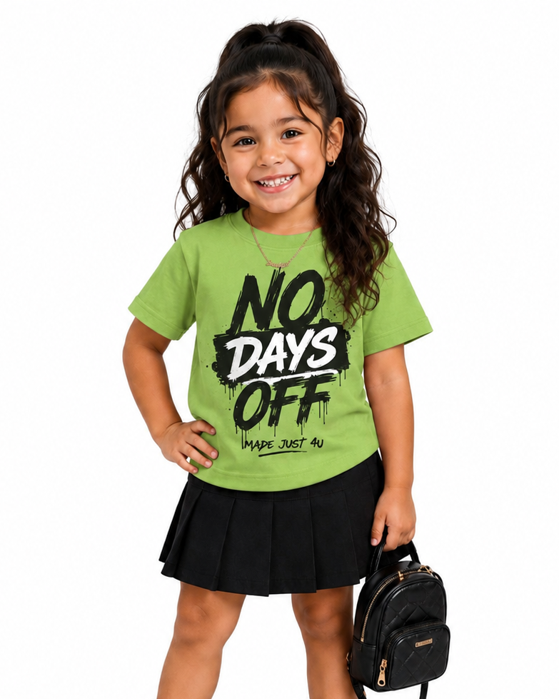 No Days Off Kid T-Shirt