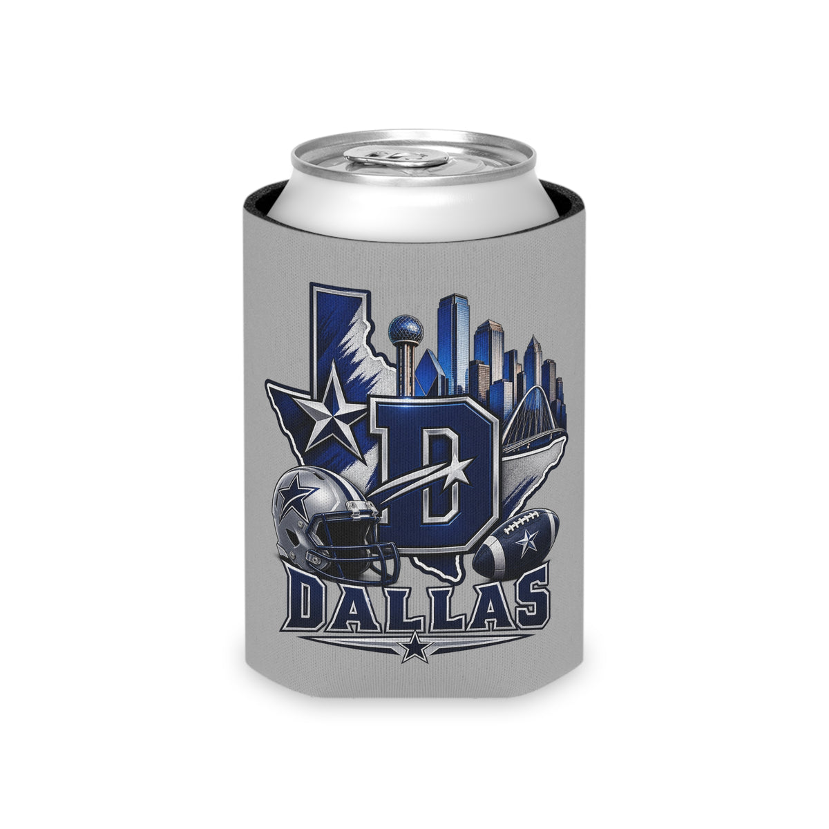 Dallas Football Can Cooler Sleeve