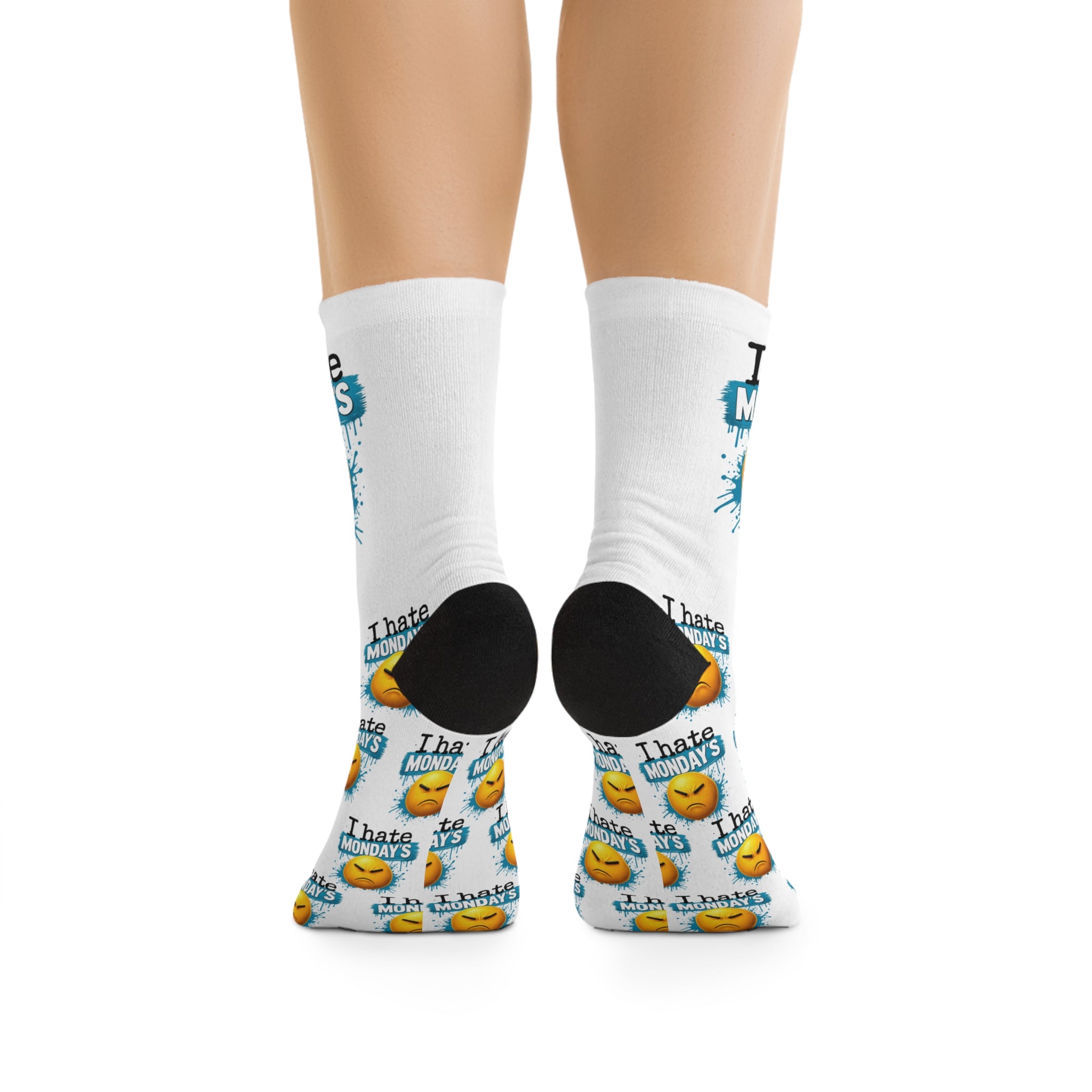 Unisex I Hate Monday’s Poly Socks