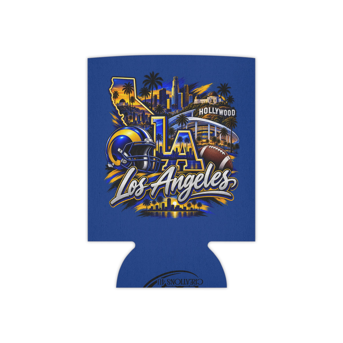 Los Angeles Football Can Cooler Sleeve