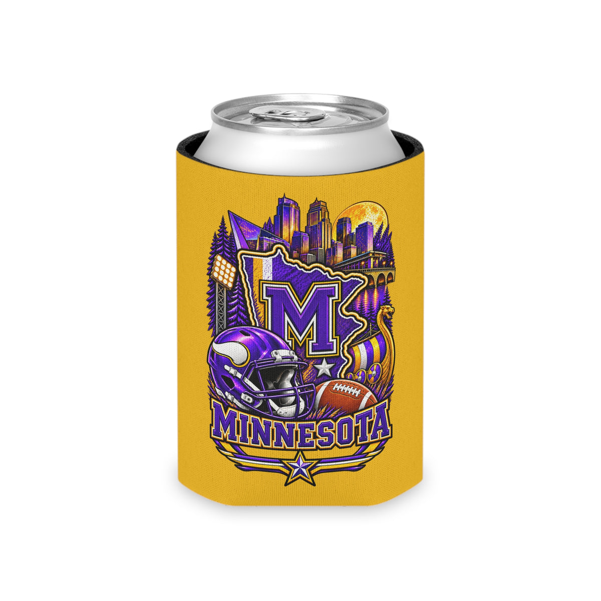 Minnesota Football Can Cooler Sleeve