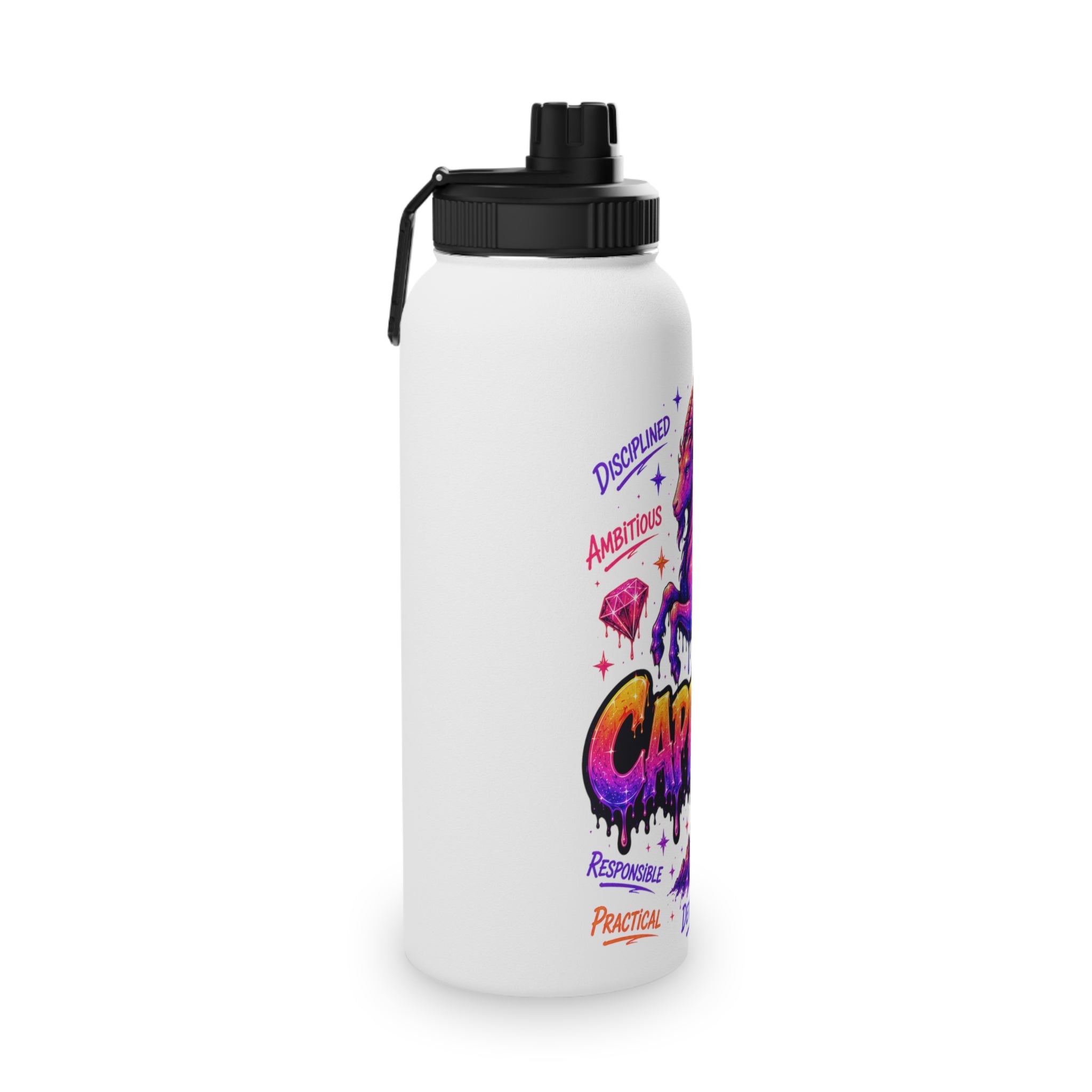 Stainless Steel Water Bottle, Sports Lid
