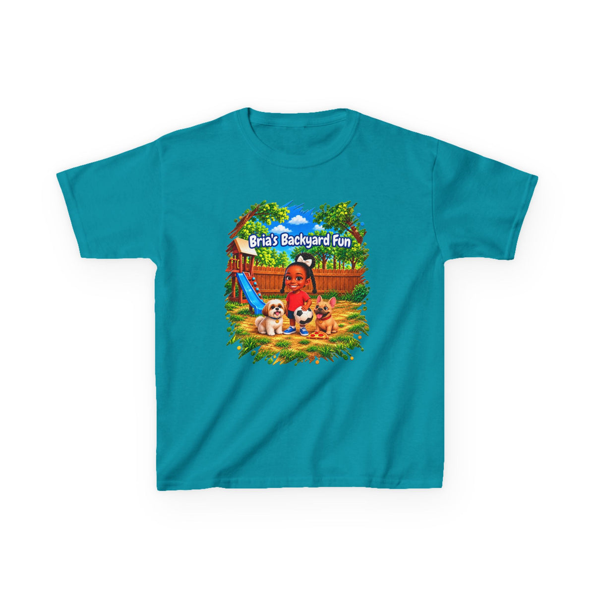 Bria’s Backyard Fun Kids T-Shirt