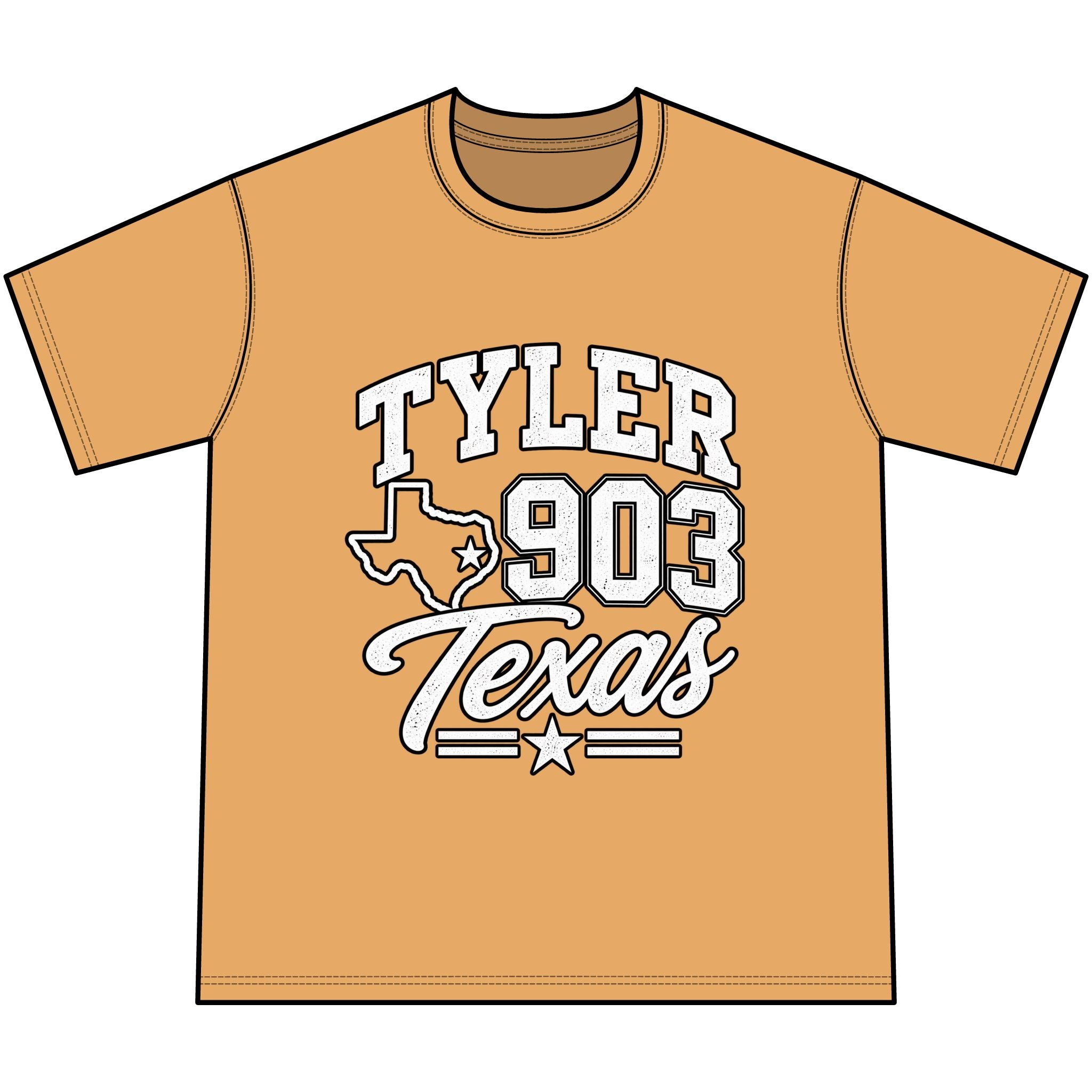 Tyler Texas 903 Mineral Washed T-Shirt