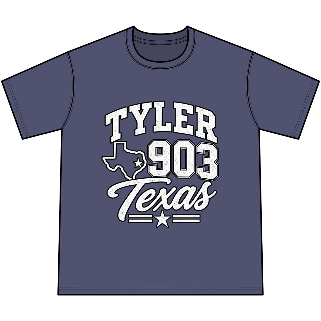 Tyler Texas 903 Mineral Washed T-Shirt