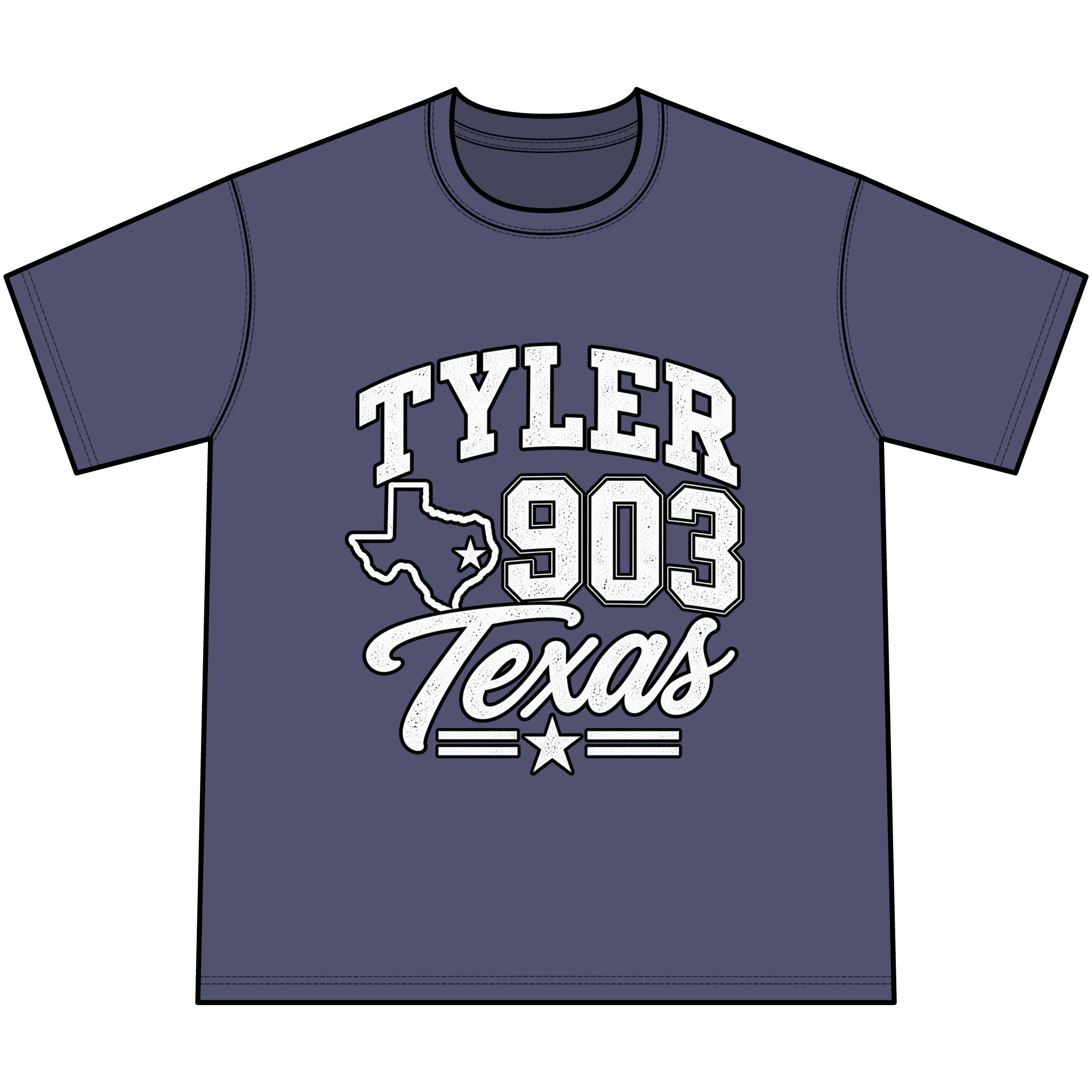 Tyler Texas 903 Mineral Washed T-Shirt