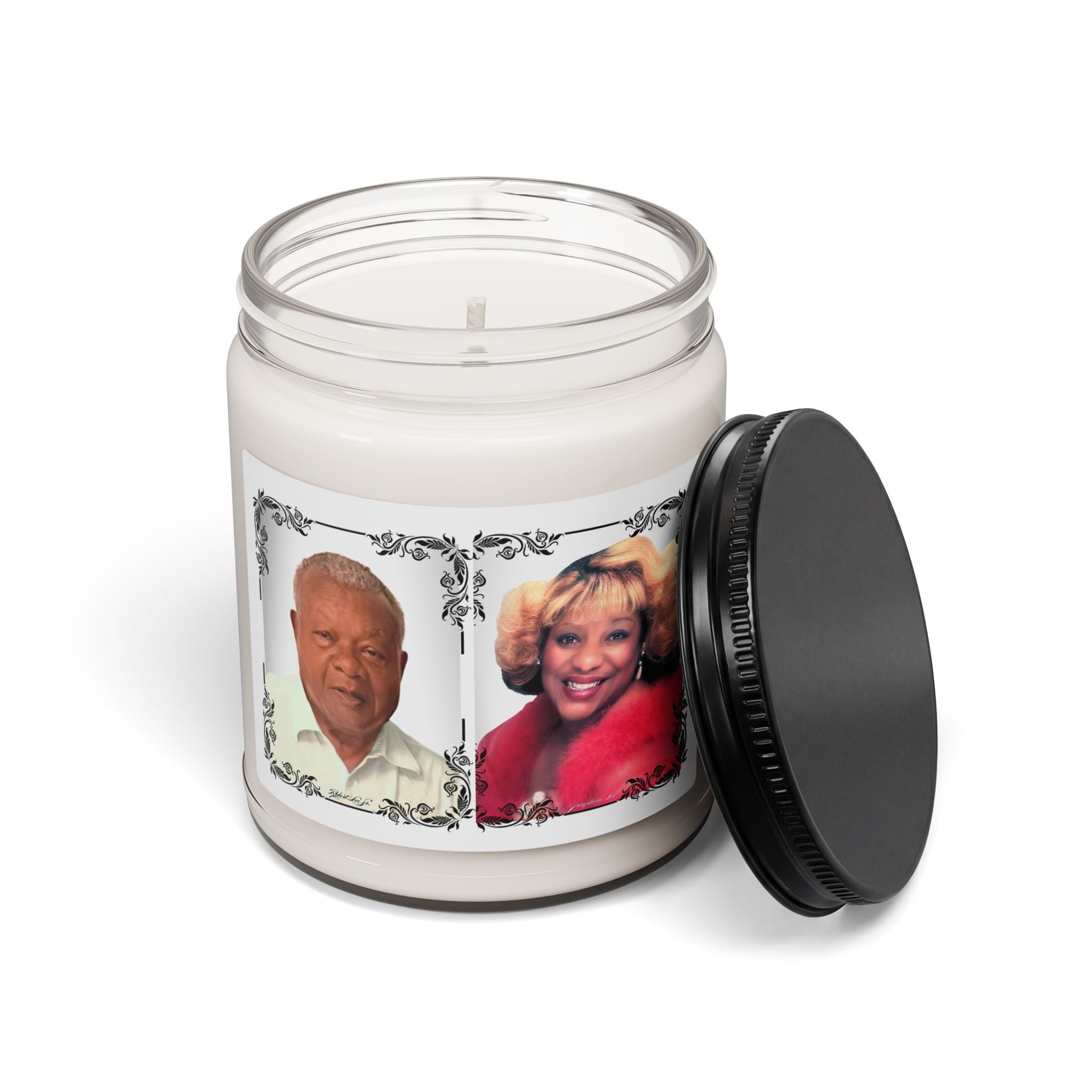 Personalized Photo Scented Soy Candle, 9oz