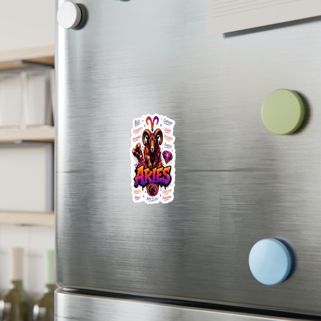 Aries Zodiac Kiss-Cut Vinyl Decals